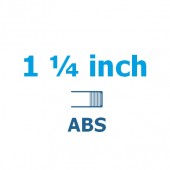 1 1/4 inch ABS